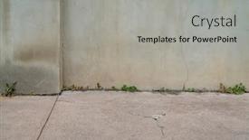  Presentation with concrete wall grunge concrete - PPT layouts featuring urban-texture-and-background-old background and a light gray colored foreground