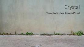  Presentation with concrete wall grunge concrete - PPT theme consisting of urban-texture-and-background-old background and a light gray colored foreground