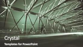  Presentation with china shanghai - Colorful presentation enhanced with urban transport - night traffic lights inside backdrop and a dark gray colored foreground