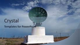  Presentation with central asia - PPT layouts consisting of urban warfare - abandoned soviet military base background and a  colored foreground