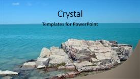  Presentation with kazakhstan - Colorful PPT layouts enhanced with urban warfare - balkhash lake central kazakhstan near backdrop and a light blue colored foreground