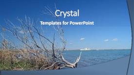  Presentation with kazakhstan - Presentation design with urban warfare - balkhash lake central kazakhstan near background and a ocean colored foreground