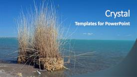  Presentation with kazakhstan - Cool new presentation design with urban warfare - balkhash lake central kazakhstan near backdrop and a teal colored foreground