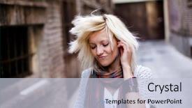 Presentation with dance beautiful couple dancing ballroom - Audience pleasing presentation theme consisting of outdoor music - young beautiful girl happy backdrop and a lemonade colored foreground