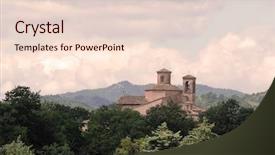  Presentation with august - PPT theme featuring urbania italy - august 1 2016 background and a  colored foreground