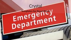  Presentation with urgent care - Amazing theme having urgent care - view of the emergency sign backdrop and a red colored foreground