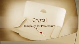  Presentation with pregnancy holistic - Theme featuring urinating baby - test for pregnancy close up background and a  colored foreground