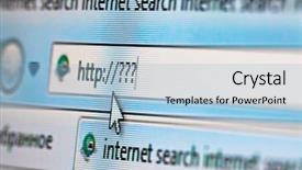  Presentation with access - Cool new slides with url - access web and search word backdrop and a light blue colored foreground