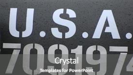  Presentation with military - Cool new PPT theme with us army - us military historical background backdrop and a gray colored foreground