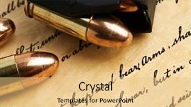  Presentation with constitution - Audience pleasing presentation theme consisting of us constitution bill of rights backdrop and a yellow colored foreground