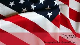  Presentation with flag hosting - Cool new theme with energy us - us flag backdrop and a red colored foreground