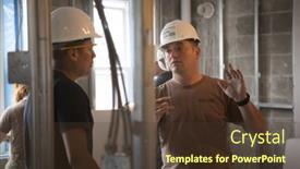  Presentation with humanity - Theme featuring us-navy-seabees-and-sailors background and a tawny brown colored foreground