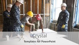  Presentation with humanity - PPT layouts featuring us-navy-seabees-and-sailors background and a white colored foreground