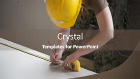  Presentation with building services - Cool new presentation theme with us-navy-seabees-help-habitat backdrop and a violet colored foreground