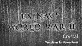  Presentation with armed forces - Cool new slide set with us-navy-united-states-armed backdrop and a dark gray colored foreground