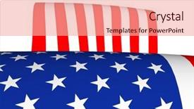  Presentation with usa flag - PPT theme having us pentagon - flag the usa background and a  colored foreground