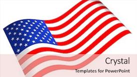  Presentation with usa flag - PPT theme with us pentagon - flag the usa background and a  colored foreground