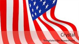  Presentation with usa flag and energy - Amazing presentation theme having us pentagon - flag the usa backdrop and a  colored foreground