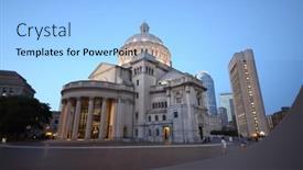  Presentation with church christian - Colorful presentation theme enhanced with usa-boston-sep-06-2014 backdrop and a  colored foreground