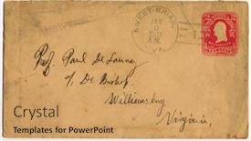  Presentation with postage - 