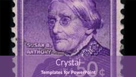  Presentation with civil rights - Audience pleasing PPT theme consisting of usa-circa-1930-a-stamp backdrop and a  colored foreground