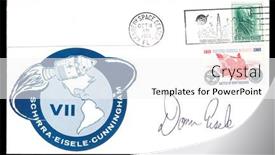  Presentation with postal service - Audience pleasing PPT theme consisting of usa-circa-october-11th1968-nasa backdrop and a white colored foreground