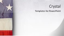  Presentation with usa flag and energy - Beautiful slide set featuring usa flag against white background backdrop and a white colored foreground