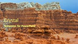  Presentation with mushrooms - Audience pleasing presentation design consisting of usa-funny-mushrooms-of-red backdrop and a tawny brown colored foreground