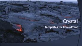  Presentation with hawaii - Slides consisting of usa hawaii big island volcanos background and a ocean colored foreground