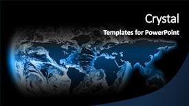  Presentation with world wide web in business - PPT theme featuring usa map - world and continent business background background and a black colored foreground