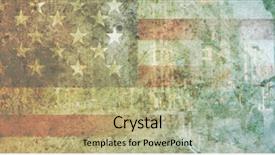  Presentation with pakistan and usa flag togetter - Cool new PPT theme with usa national flag against new backdrop and a  colored foreground