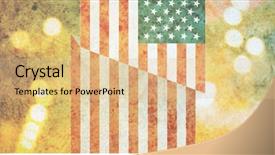  Presentation with pakistan and usa flag togetter - Amazing presentation design having usa national flag against new backdrop and a  colored foreground