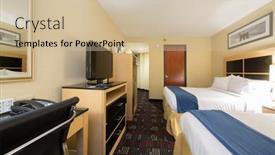  Presentation with beds - PPT theme with usa-new-york-07-sep background and a soft green colored foreground