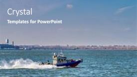  Presentation with homeland security - Audience pleasing PPT theme consisting of usa-new-york-1-14 backdrop and a teal colored foreground