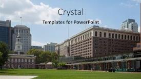  Presentation with philadelphia - Cool new presentation design with usa-philadelphia-sep-02-2014 backdrop and a light blue colored foreground