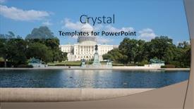  Presentation with memorial day - Slide set enhanced with usa-washington-aug-26-2014 background and a light blue colored foreground