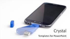  Presentation with bible verse for android - Theme consisting of usb flash drive for android background and a white colored foreground