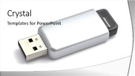  Presentation with storage - Slide deck with man opening and browsing the book pages in library background and a light gray colored foreground.