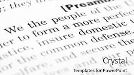  Presentation with united states constitution - Presentation with united states of america constitution background and a white colored foreground