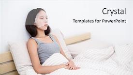  Presentation with mask - Audience pleasing slide deck consisting of use of the paper mask backdrop and a sky blue colored foreground