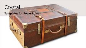  Presentation with 1930s - Amazing presentation design having used as back car luggage backdrop and a coral colored foreground