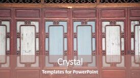  Presentation with old style - Audience pleasing presentation consisting of used several hundred years ago backdrop and a coral colored foreground