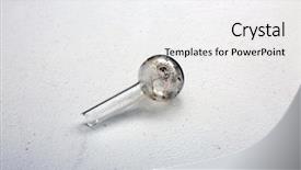  Presentation with drug abuse - Presentation design consisting of used to smoke methamphetamine drugs background and a white colored foreground