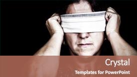  Presentation with discrimination - PPT theme consisting of useful to illustrate gender discrimination background and a coral colored foreground