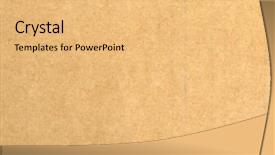  Presentation with corrugated cardboard - Amazing slide set having usefull - brown corrugated cardboard texture useful backdrop and a yellow colored foreground