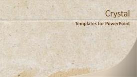  Presentation with corrugated cardboard - PPT theme with usefull - brown corrugated cardboard texture useful background and a lemonade colored foreground