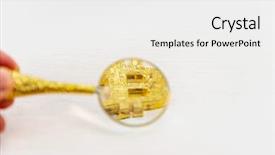  Presentation with detective magnifying glass - Cool new PPT layouts with uses money - use a magnifying glass backdrop and a white colored foreground