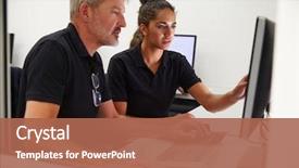  Presentation with cad - Slides with using cad system in design background and a coral colored foreground