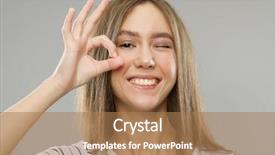  Presentation with award show arrival - Audience pleasing slide set consisting of using fingers to show zero backdrop and a coral colored foreground