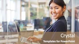  Presentation with social work - Amazing slide set having using it for social media backdrop and a coral colored foreground